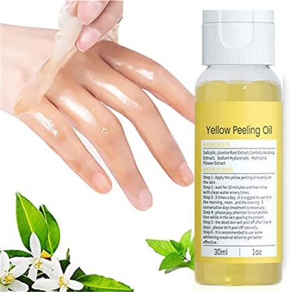 زيت التقشير الأصفر بحمض الفاكهة لتجديد البشرة | Fruit Acid Peeling Oil 30ml