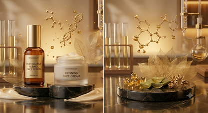 باقة الريتينول للعناية بالبشرة – Retinol Skincare Bundle | سيروم + كريم وجه + كريم عين لمكافحة التجاعيد